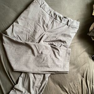 Gray slacks
